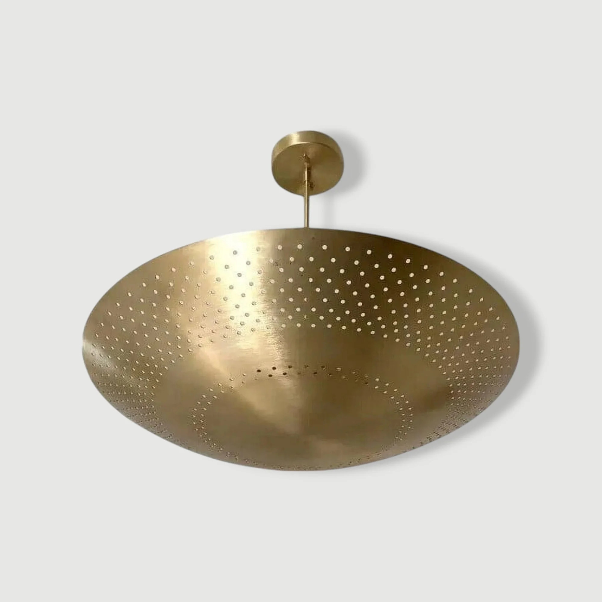 Mid Century 3 Light Stilnovo Style Modern chandelier Raw Brass ceiling Light Fix | Walmart (US)
