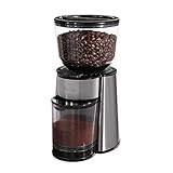 Mr. Coffee Automatic Burr Mill Coffee Grinder with 18 Custom Grinders, Silver | Amazon (US)