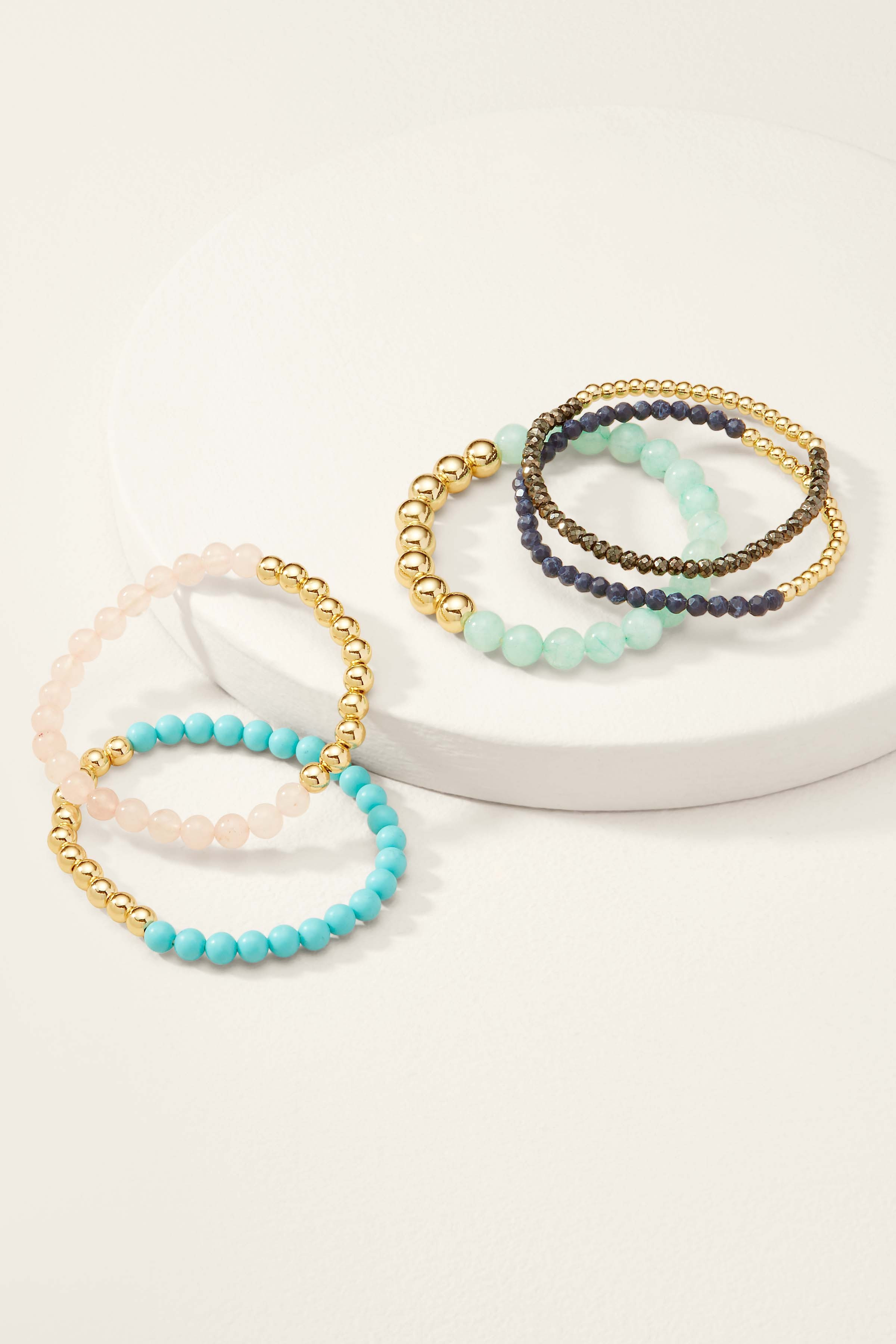 Beaded Stretch Bracelet Set | Stella & Dot (US)