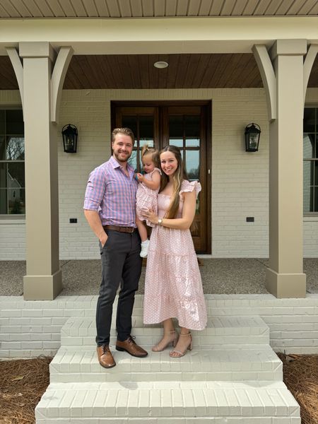 Happy Easter! First time wearing a matching dress with my Ava girl. We splurged on Hill House dresses in the coral color. 

#LTKfamily #LTKSeasonal #LTKkids