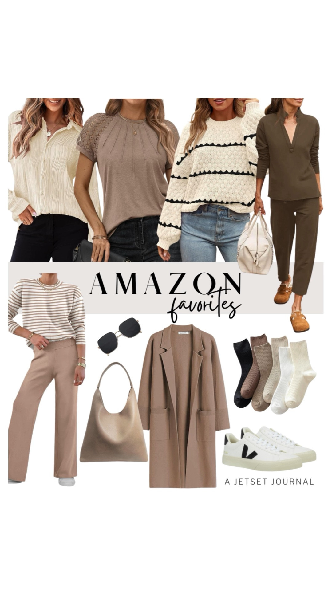 It’s time to shop some of my favorite finds on Amazon like shoes, sweaters, accessories, and more!
shoe inspo, style on a budget, stylish sunglasses, coatigan, matching set, loungewear, casual outfit idea, fall fashion, top picks

#LTKU #LTKStyleTip #LTKSeasonal