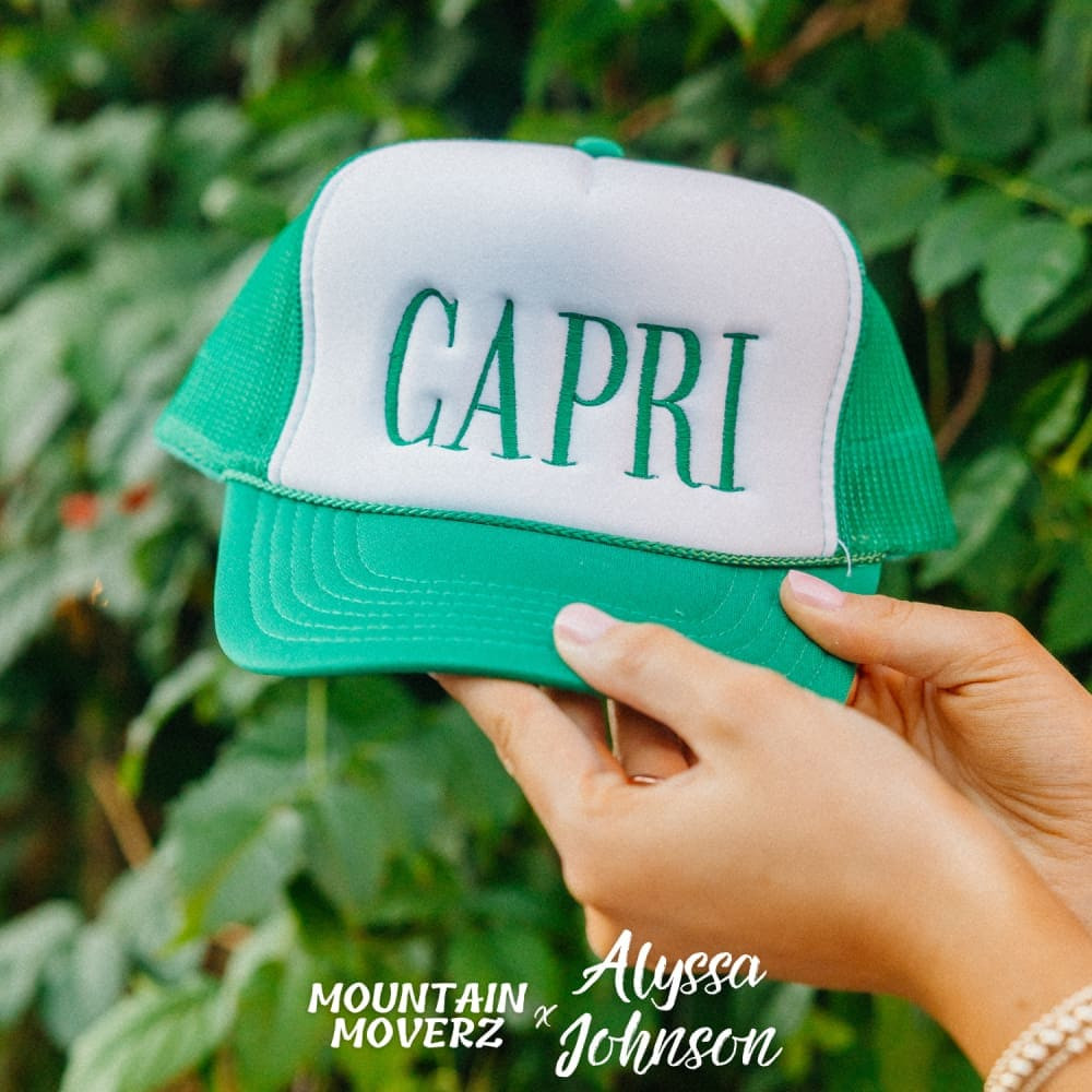 Capri Mesh Trucker Hat | Mountain Moverz