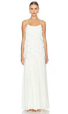 Alexis Natalina Dress in Ivory from Revolve.com | Revolve Clothing (Global)