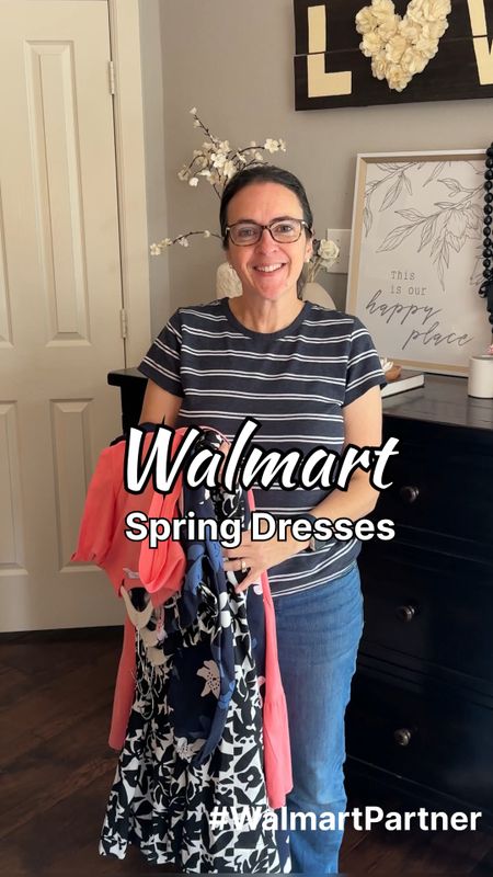 Walmart has so many beautiful dresses for spring! 💐 #WalmartPartner @walmartfashion 

#LTKSeasonal #LTKover40 #LTKstyletip