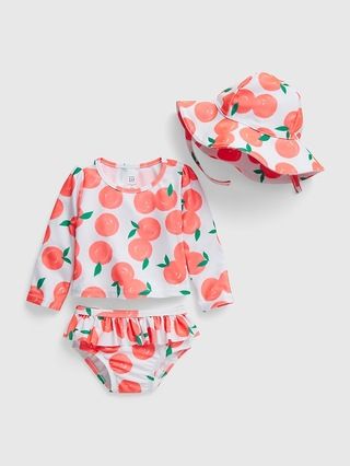 Baby Recycled Fruity Swim Set | Gap (US)