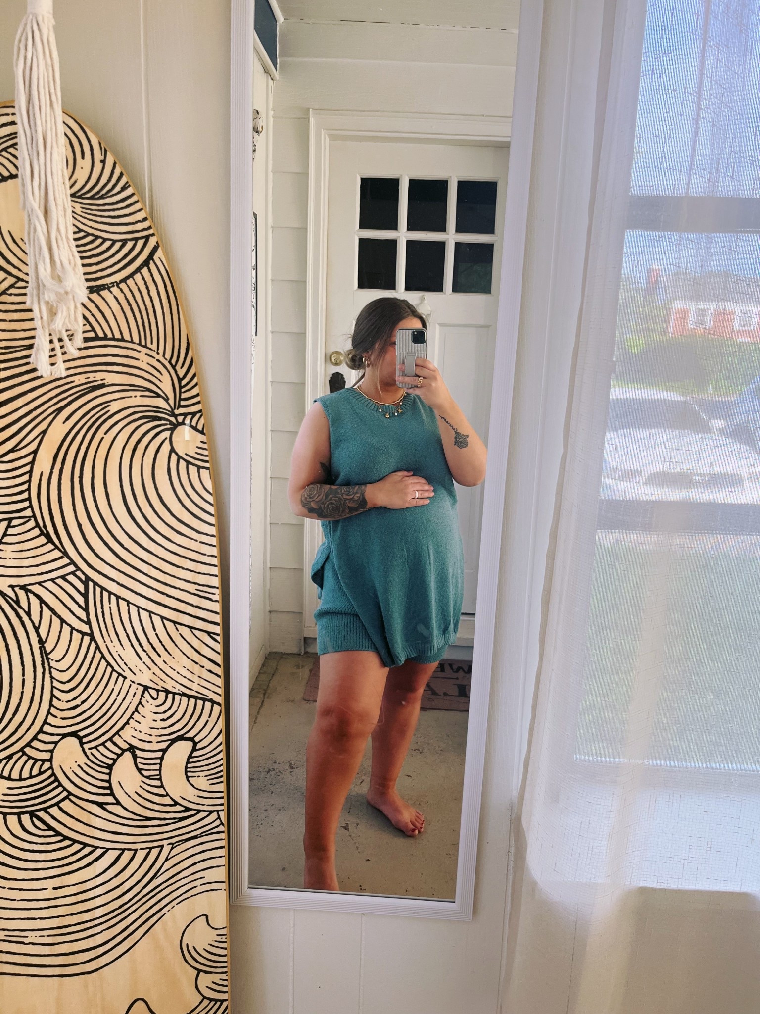 Amazon 
Bump friendly outfit 
Summer Maternity outfits 
Matching set 

#LTKStyleTip #LTKBump #LTKFindsUnder50