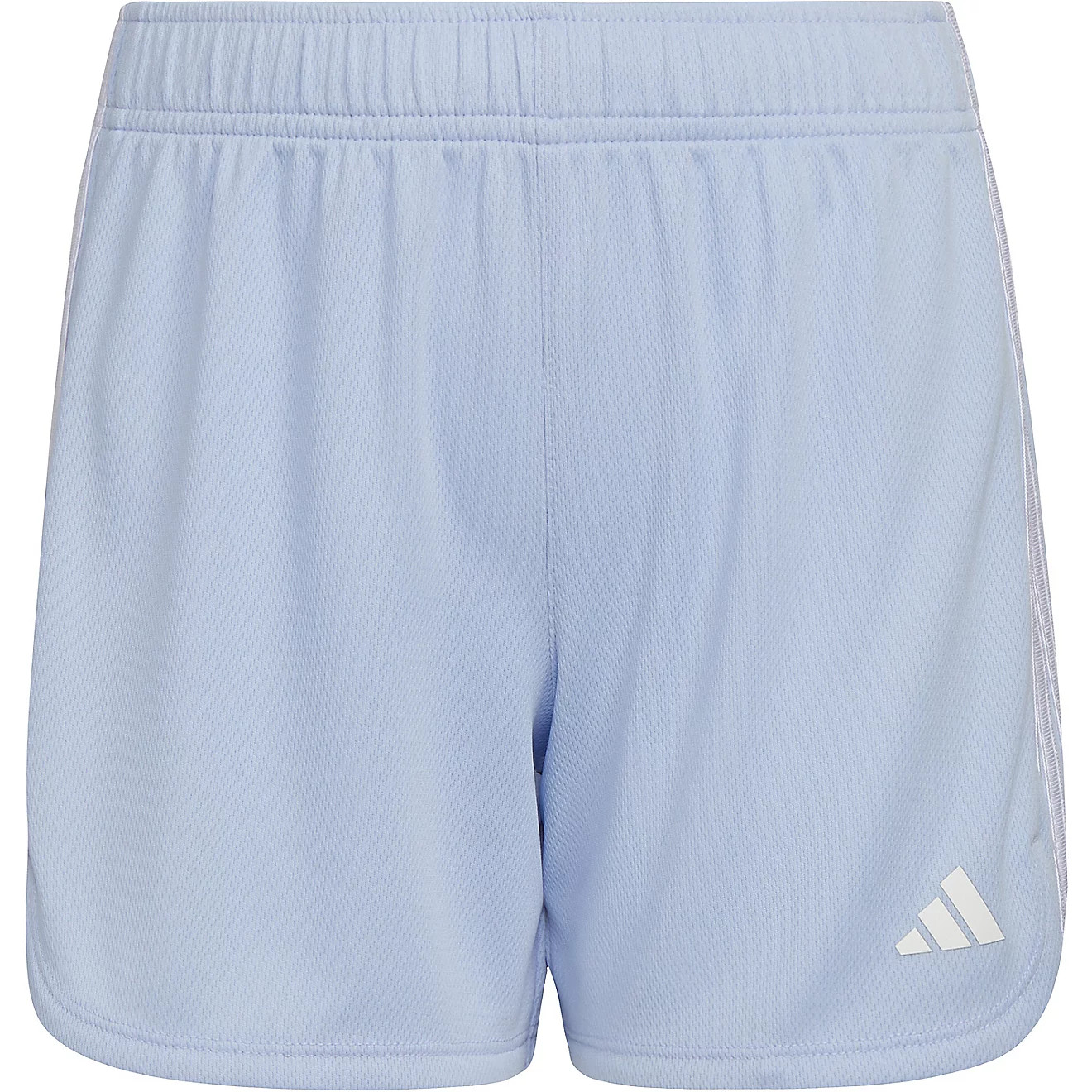 adidas Girls' AEROREADY 3-Stripes Pacer Mesh Shorts | Academy | Academy Sports + Outdoors