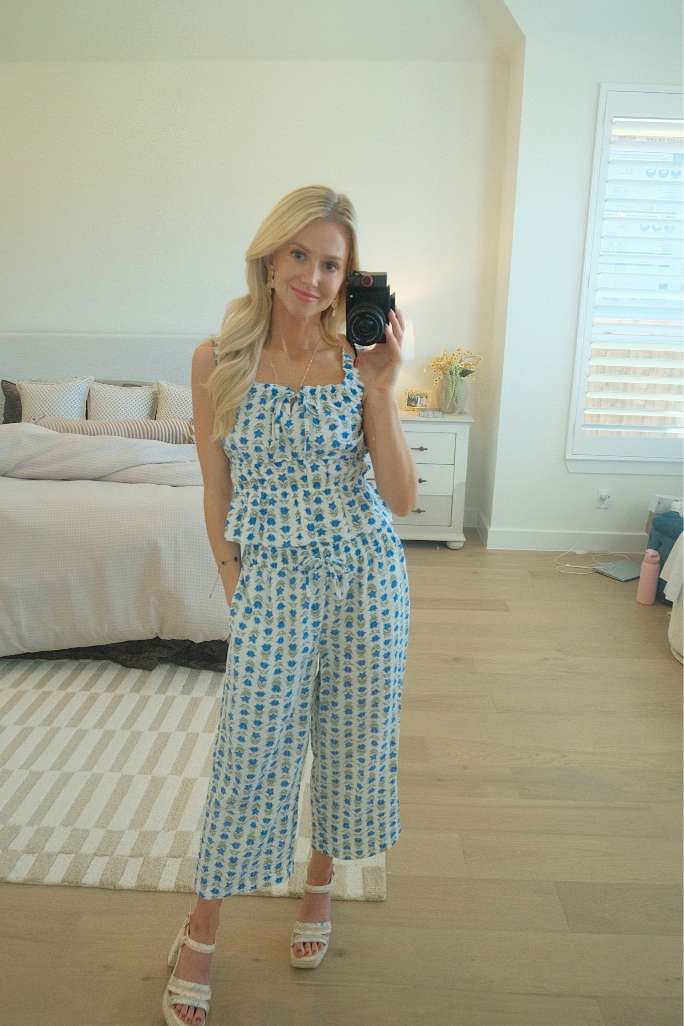 The cutest pajama set I ever did see. Can be dressed up and worn out
 in my opinion

#LTKootd #LTKSaleAlert #LTKPetite
