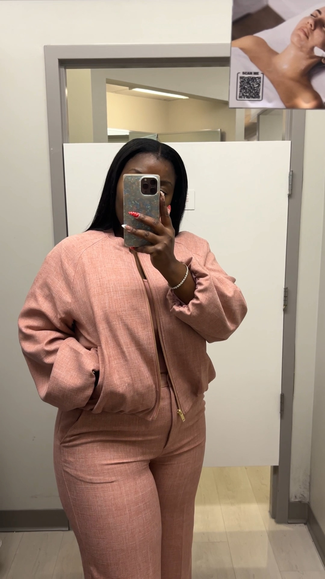 A few JCPenney clothing and hair care Fab finds. 
I’m wearing the jacket and a size large 
The pants is 16 but I opted for an 18 instead 
Floral dress size 14, it does have smocking in the back for stretch and zippered closure
Denim dress size large, it has functional buttons and a zipper

#LTKSaleAlert #LTKMidsize #LTKPlusSize