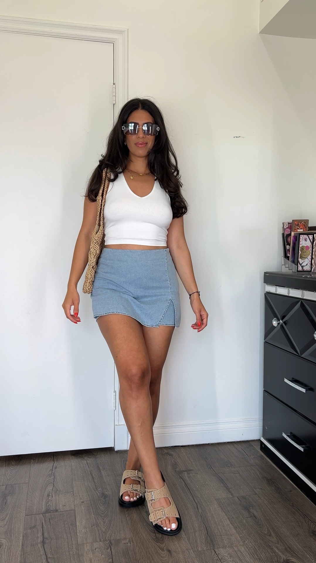 Skirt outfit 
Skort outfit size medium
Casual outfit 
Summer outfit 

#LTKSummerSales #LTKFindsUnder50 #LTKStyleTip