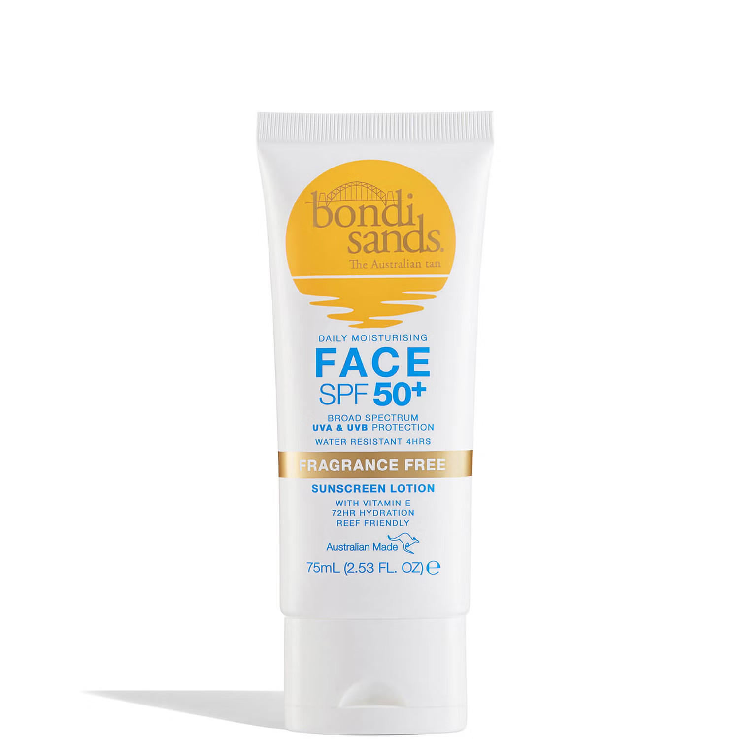 Bondi Sands Sunscreen Lotion SPF50+ - Face 75ml | Cult Beauty