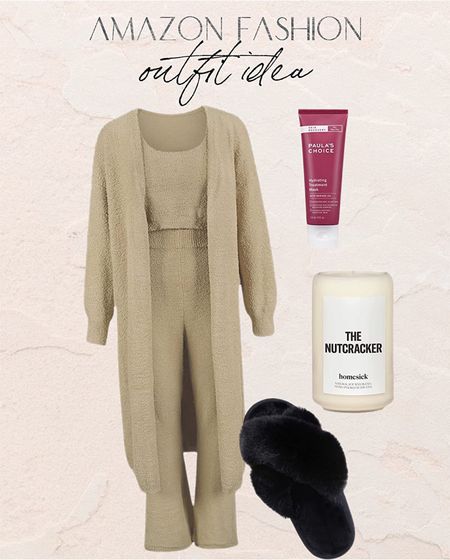 Amazon loungewear for a cozy night at home. #Founditonamazon #amazonfashion amazon cozy finds, amazon home outfit, amazon style, amazon 3 piece sweat set, amazon fashion favorites, amazon style inspo

#LTKU #LTKstyletip #LTKsalealert