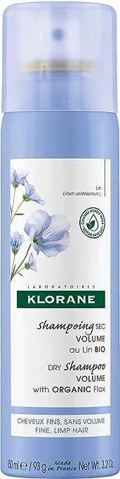 Klorane Volumizing Dry Shampoo with Flax, Paraben & Sulfate-Free, 3.2 oz. | Amazon (US)