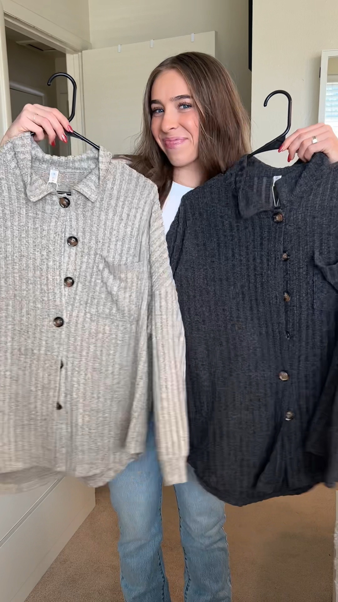 A fall closet staple 🤎 the material of these are SO soft! These are perfect to throw on over any outfit!

#amazonfinds #affordablefashion #fallfashion #womensfashion #falloutfit #falloutfitinspo



#LTKFindsUnder50 #LTKVideo #LTKSeasonal