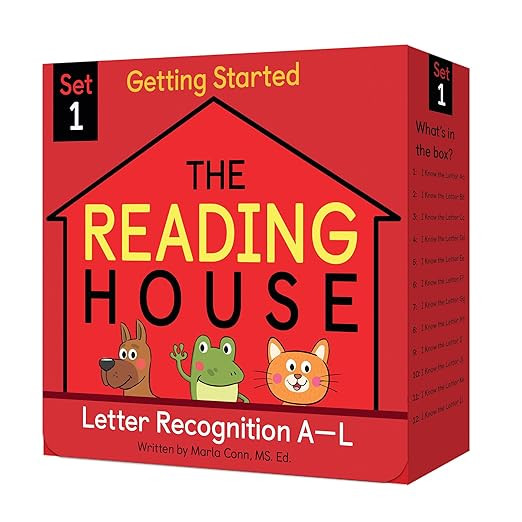The Reading House Set 1: Letter Recognition A-L     Paperback – January 5, 2021 | Amazon (US)