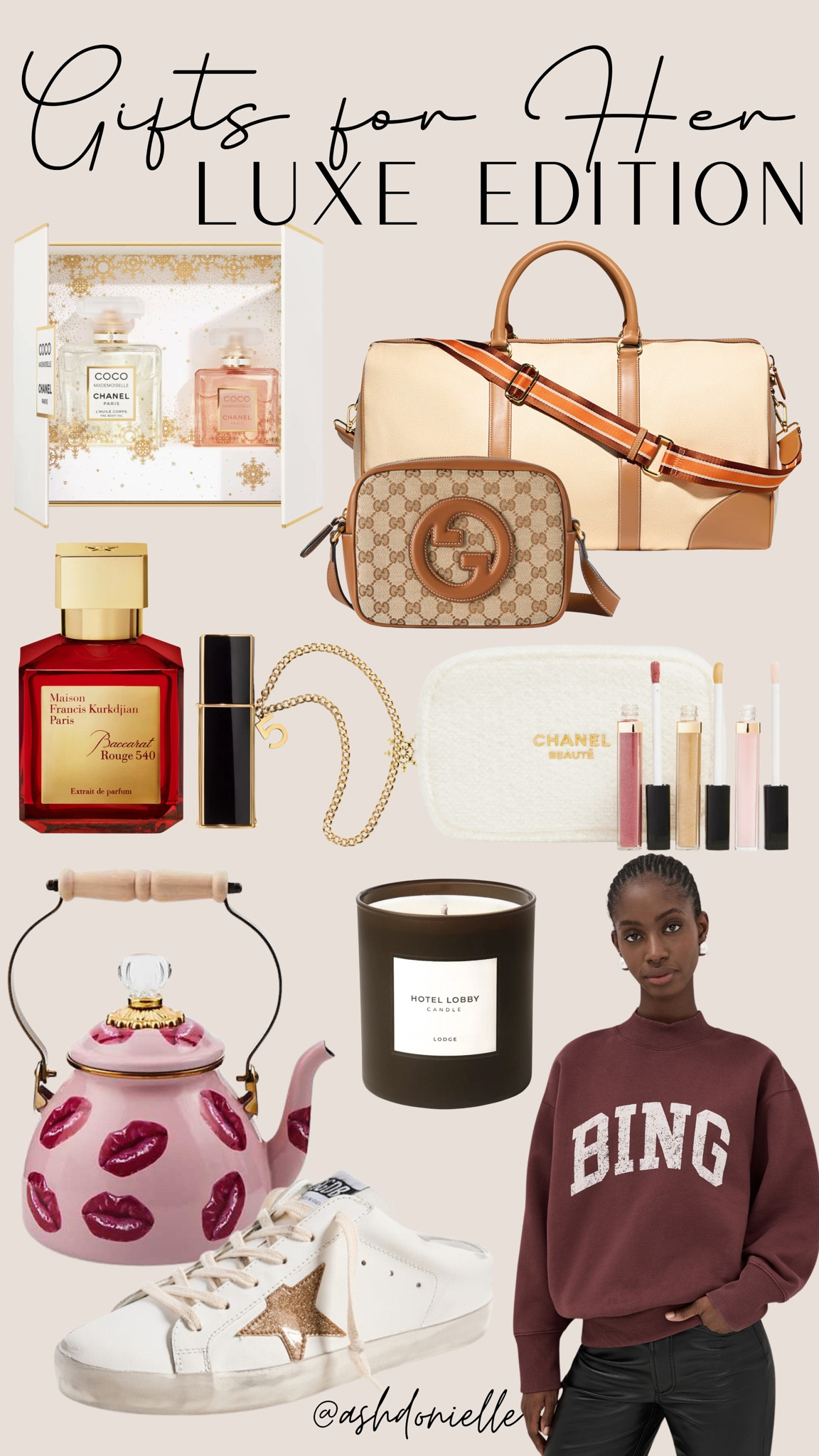 Gift for Her: Luxe edition

gift guide, gifts for her, holiday shopping, gift ideas for women, luxe gifts

#LTKSeasonal #LTKHoliday #LTKGiftGuide