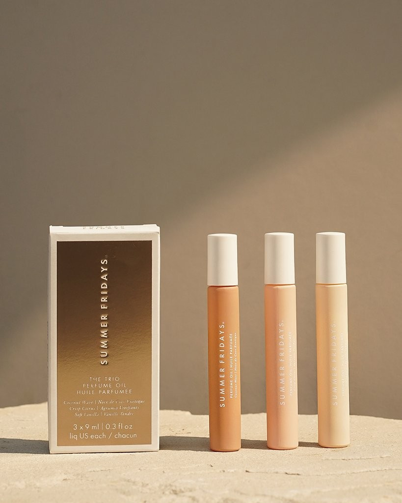 Fragrance Trio Roll On Perfume Oils | Summer Fridays