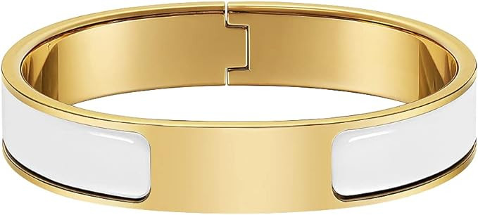 Women H Shaped Buckle Bracelet Birthday Christmas Valentine Jewelry Gift for Women Girls | Amazon (US)