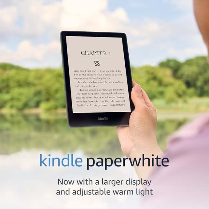 Kindle Paperwhite (16 GB) – Now with a 6.8" display and adjustable warm light – Agave Green | Amazon (US)