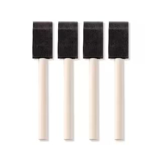 1" Foam 4 Piece Brush Set by Craft Smart® | Michaels Stores