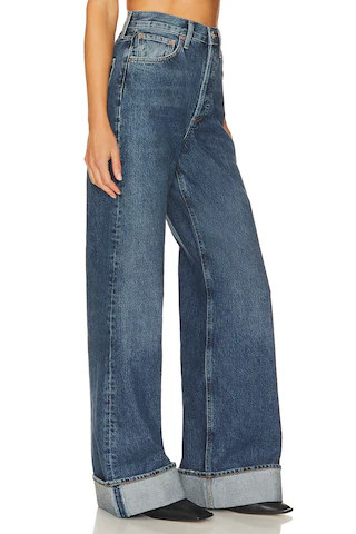 AGOLDE Dame High Rise Wide Leg in Control from Revolve.com | Revolve Clothing (Global)