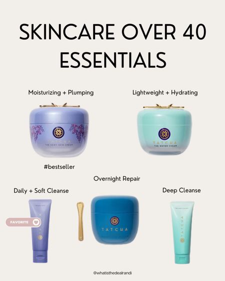 Skincare essentials for women over 40. More to love, less to spend with up to 20% OFF on 4 TATCHA products 🌺🌟 

Enjoy free shipping and samples too with your order. 

#LTKbeauty #LTKover40 #LTKSale