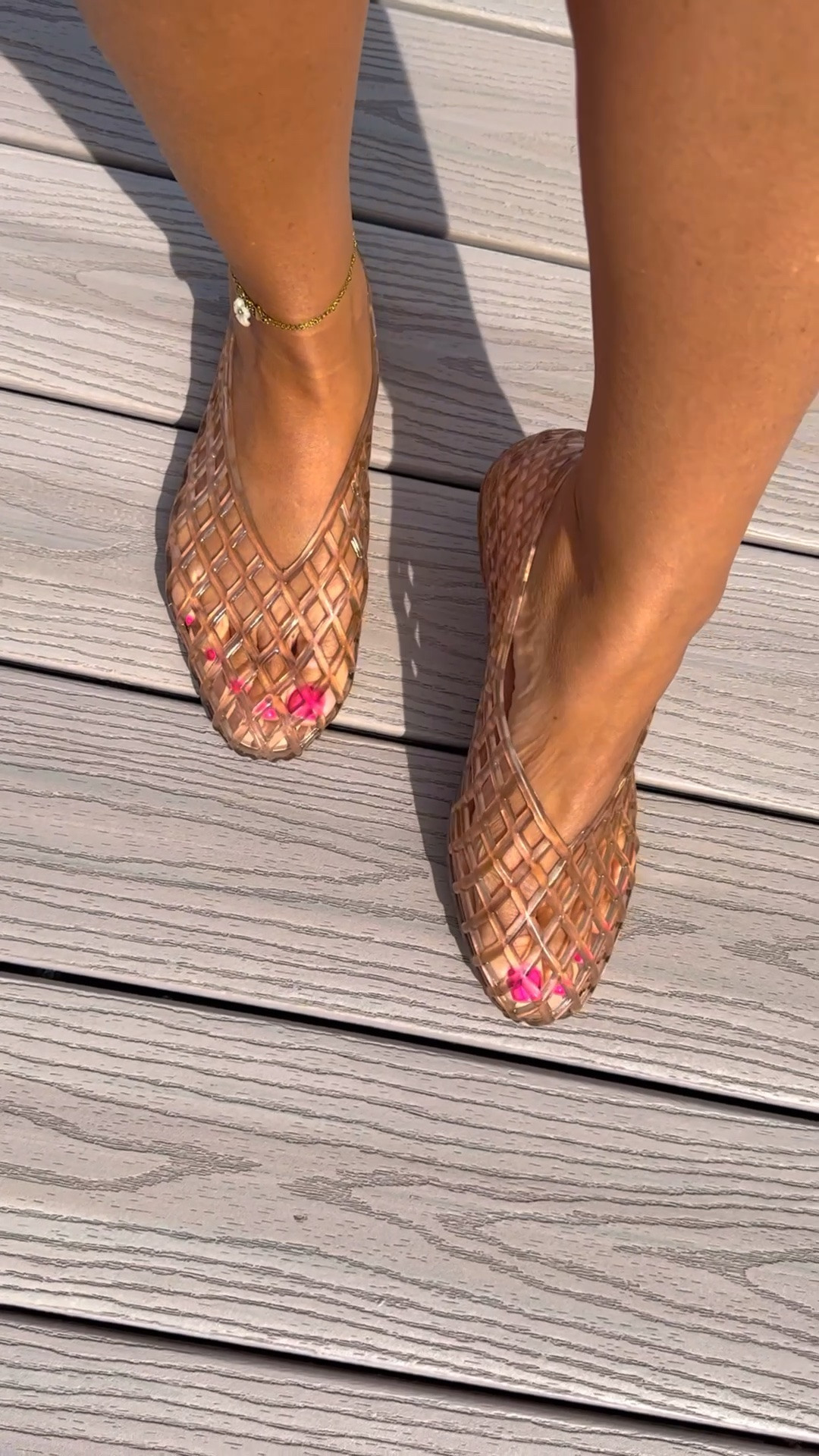 The viral jelly shoes! Color mocha size down one whole size! Runs large 

Prime day deals

#LTKSaleAlert #LTKootd #LTKgrwm