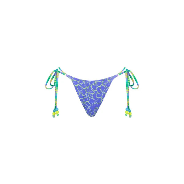 Thong Tie Side Bikini Bottom - Sugar Wave | Kulani Kinis US