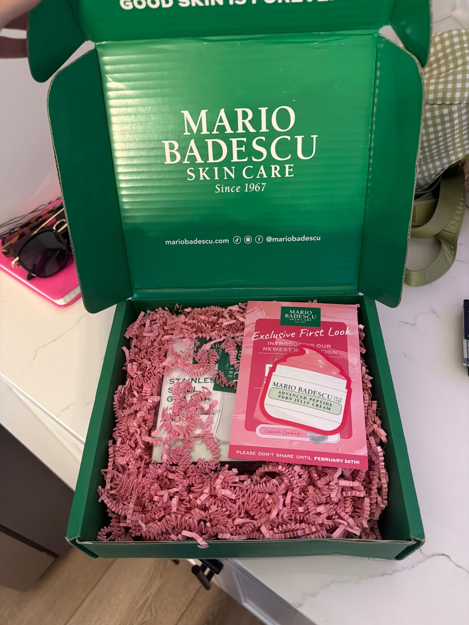 Helps smooth the appearance of fine lines. Supports skin's natural renewal process. Helps calm redness and stressed-looking skin. Improves the look of uneven tone Delivers deep hydration with a lightweight, jelly texture Helps reinforce the look of the skin barrier @Mario Badescu 

#LTKfitnessgoals #LTKselfcare #LTKgrwm