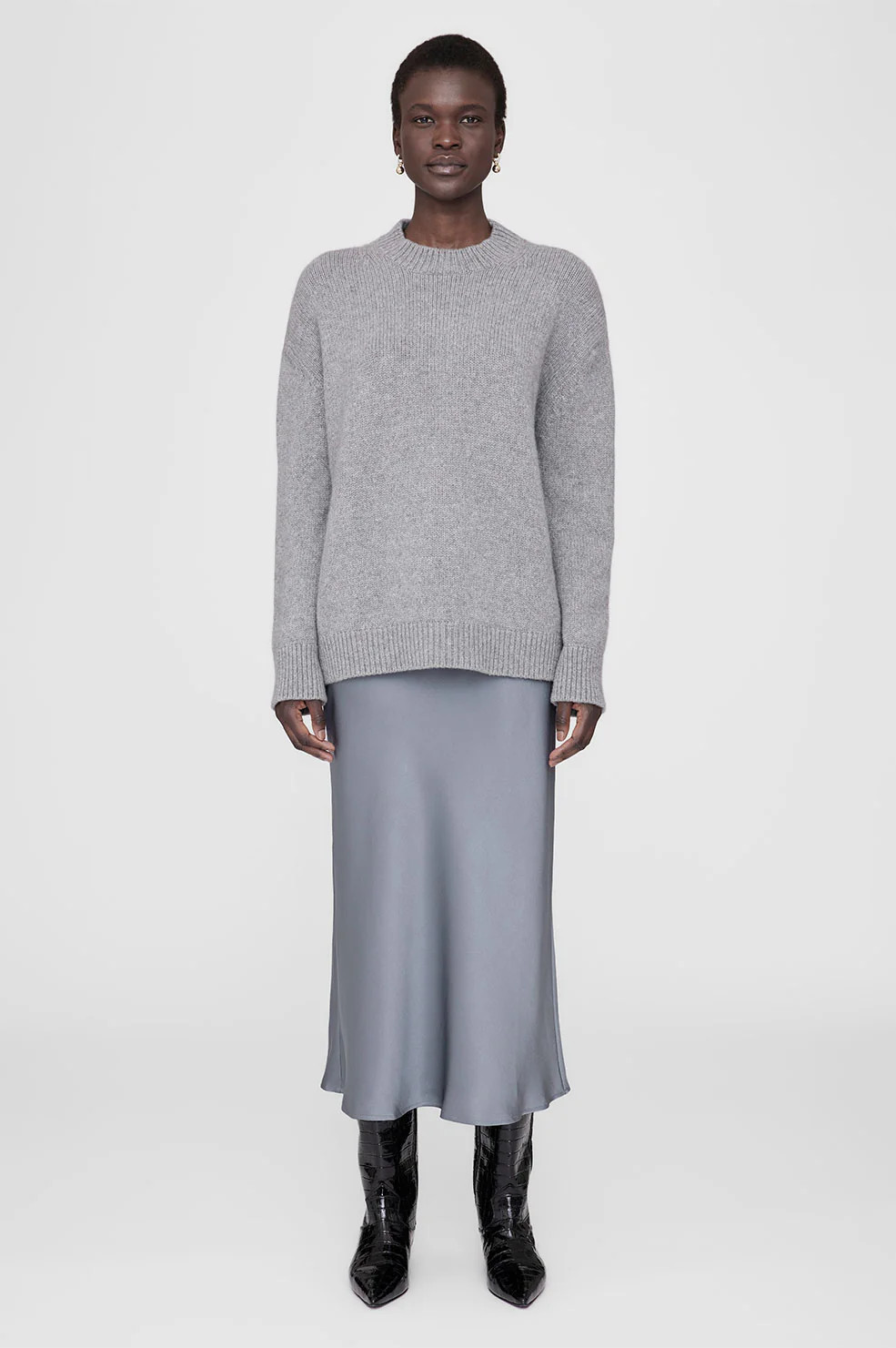 Bar Silk Skirt | Anine Bing