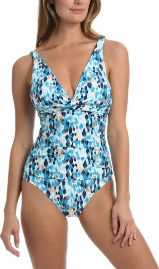 La Blanca Seaglass Twist Mio One-Piece Swimsuit | Nordstrom | Nordstrom Canada