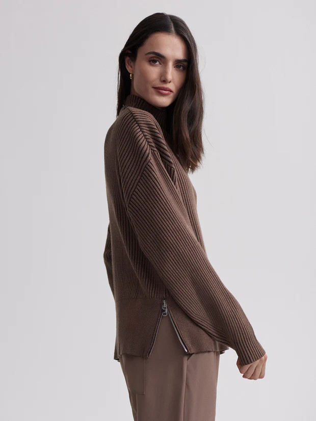 Mayfair Mock Neck Knit5 ReviewsThe Mayfair mock neck knit is plush, elegant, and oversized for ef... | Varley US