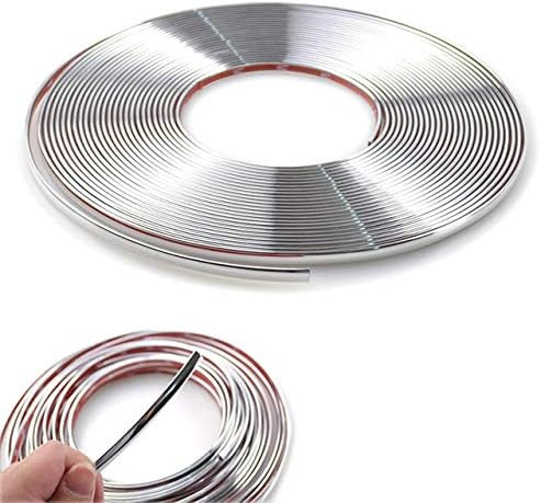 Amazon.com: 25Feet Automotive Chrome Trim Molding - 1/2in(12mm) Wide Side Body Moulding Strip(Sel... | Amazon (US)