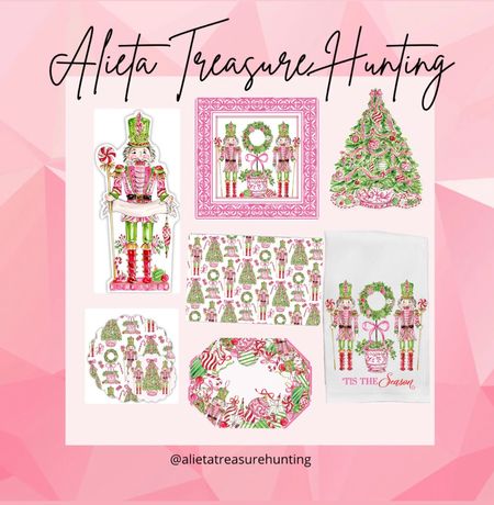 It’s a pink nutcracker Christmas!! Gorgeous paper tablescape pieces for the holidays  

#LTKHoliday #LTKCyberWeek #LTKSeasonal
