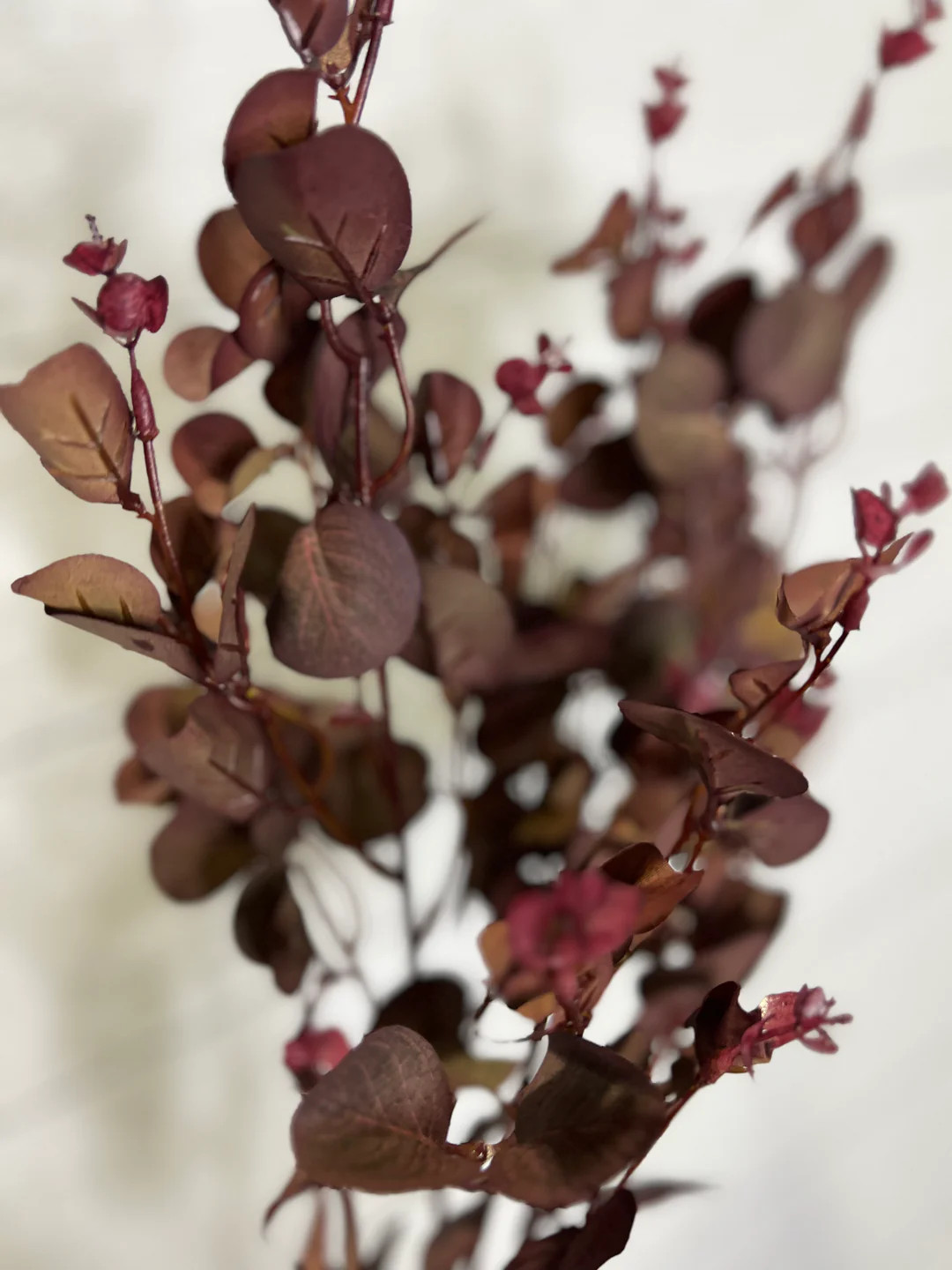 Artificial Purple Autumn Eucalyptus Stems | Journey Decor