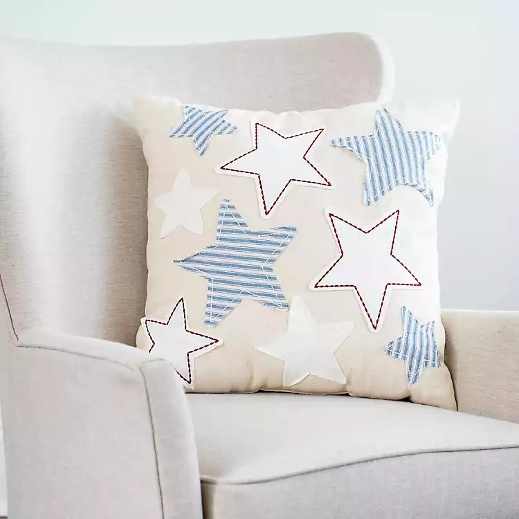 Neutral Stars Pillow | Kirkland's Home