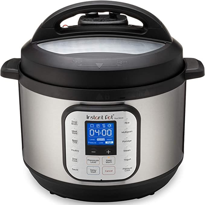 Instant Pot Duo Nova Pressure Cooker 7 in 1, 10 Qt | Amazon (US)