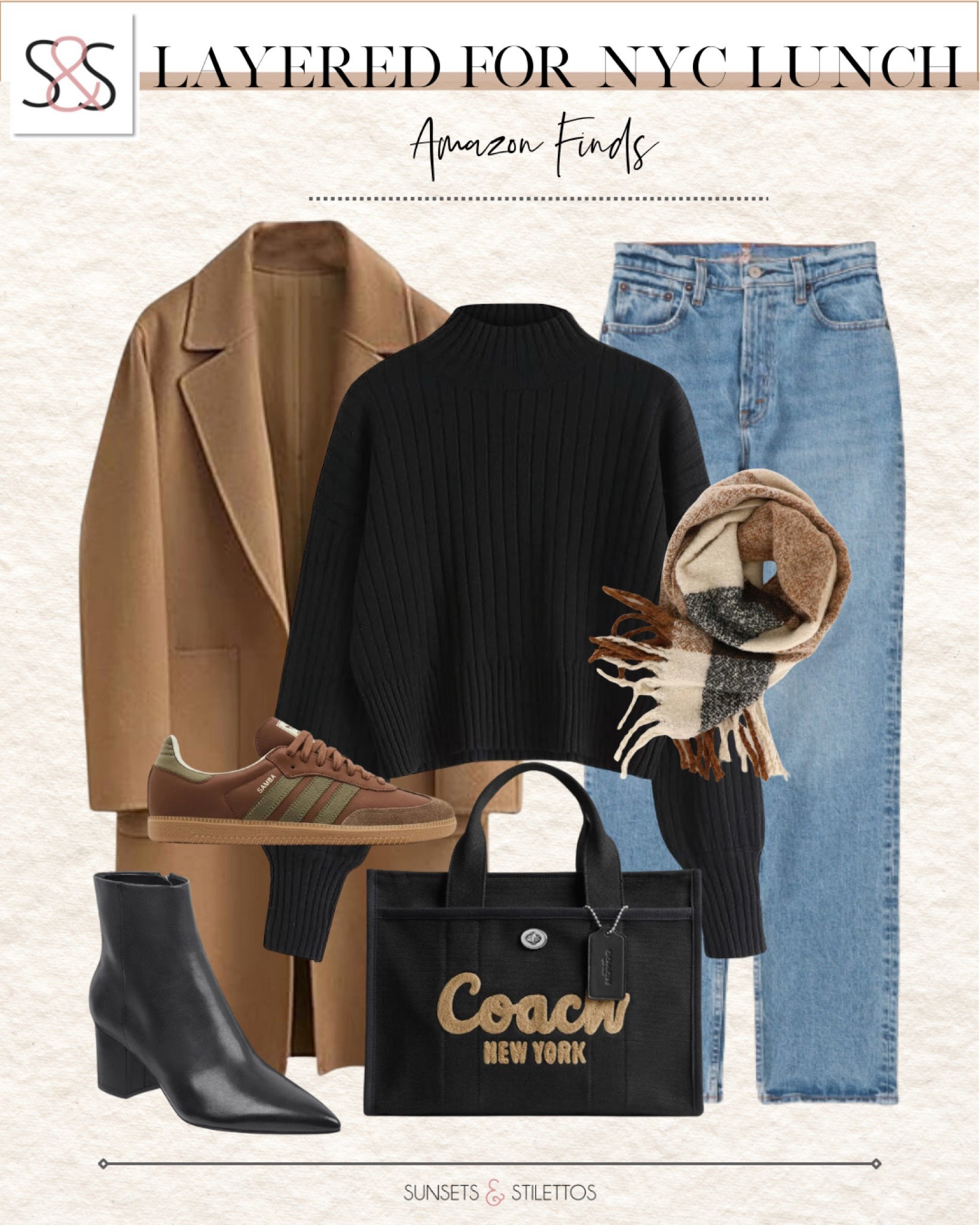 Amazing Amazon finds! This mock neck sweater with a wam wool pea coat is an amazing way to refresh your winter capsule wardrobe!

Sunsets and Stilettos, workwear, adidas sneakers 

#LTKOver40 #LTKFindsUnder50 #LTKSeasonal