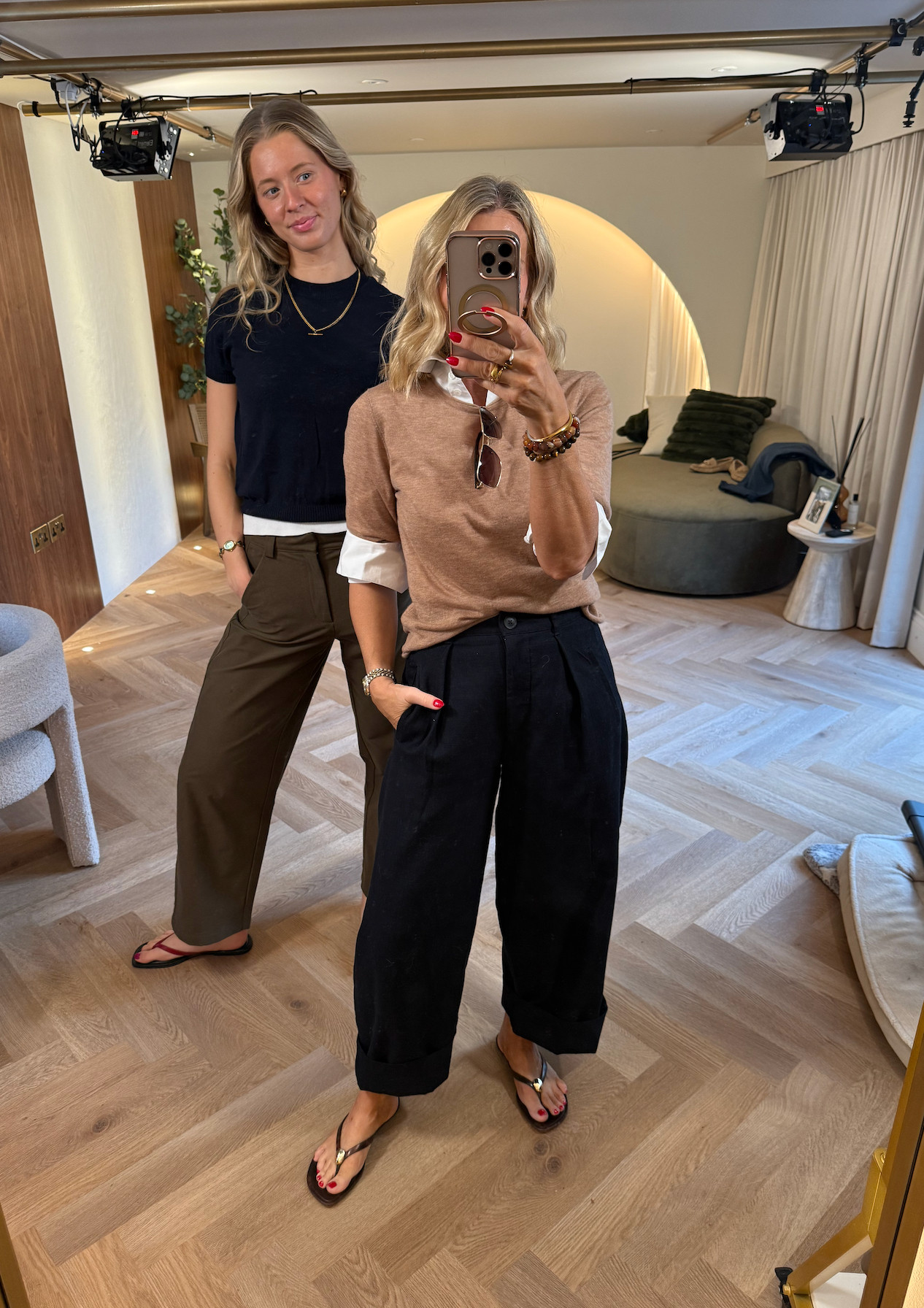 OOTD - off on a wardrobe restyle - filming everything for our YT Members group!  

 #LTKuk #LTKautumn #LTKover50style