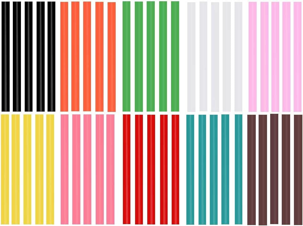 Ewparts 50PCS Hot Glue Sticks for Hot Glue Gun 7mm Glue Gun Sticks Opaque Color Glue Sticks for G... | Amazon (US)