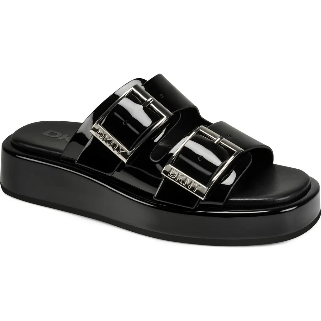 DKNY Leocadia Platform Sandal in Black at Nordstrom, Size 8.5 | Nordstrom