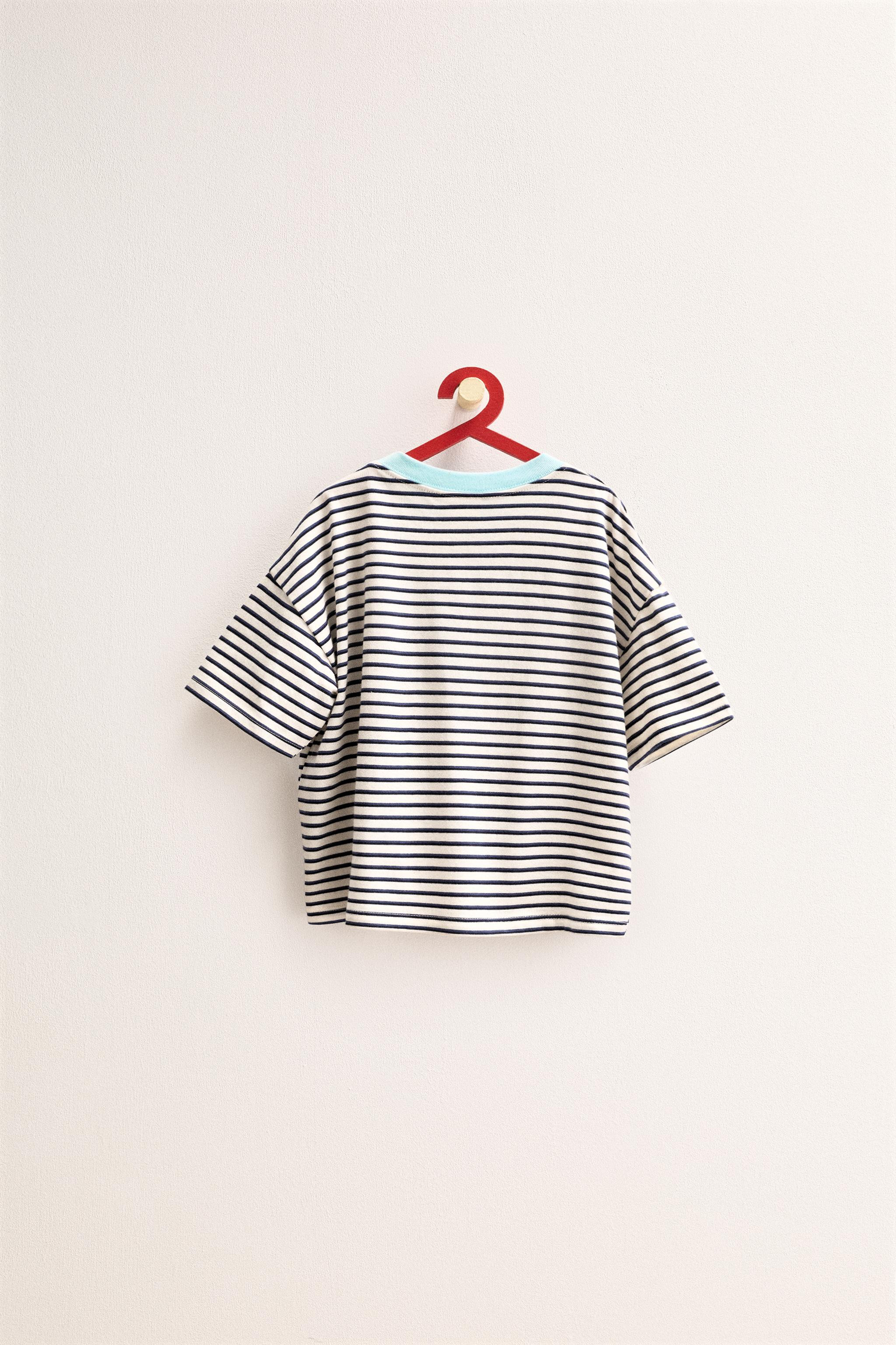 ZARA TIMELESS - STRIPED RINGER T-SHIRT | Zara US