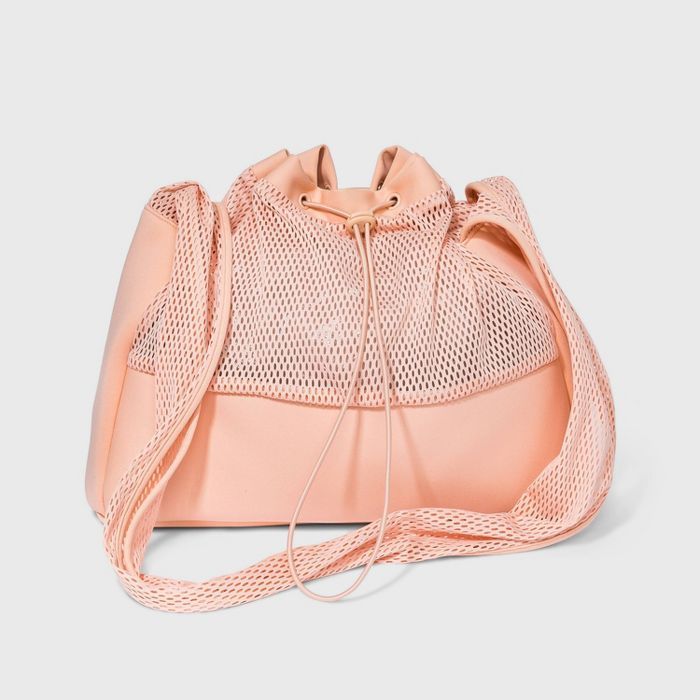 Mesh Sling Elastic Band Shoulder Handbag - Shade & Shore™ Pink | Target