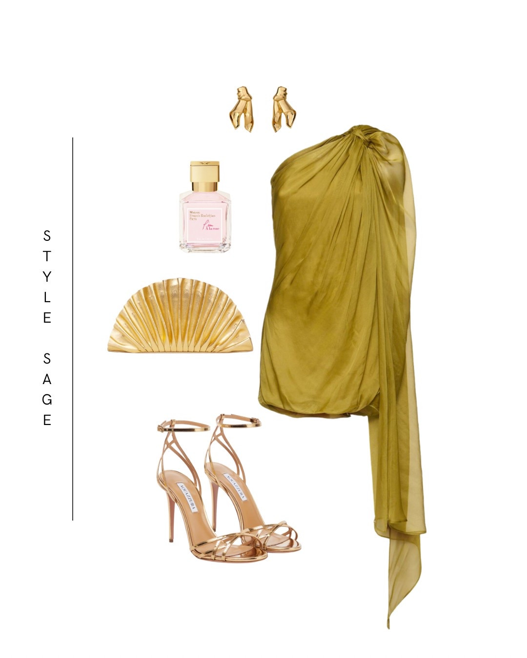 Golden goddess vibes — an elegant olive drape paired with gold accents for a flawless, luxe day to evening look. ✨

Follow @stylesagetrends for more ootd inspos 🩶



#LTKWedding #LTKU #LTKStyleTip