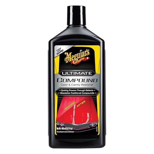 Meguiar's Ultimate Compound - Pro-Grade Car Scratch Remover, Paint Correction Compound That Remov... | Amazon (US)