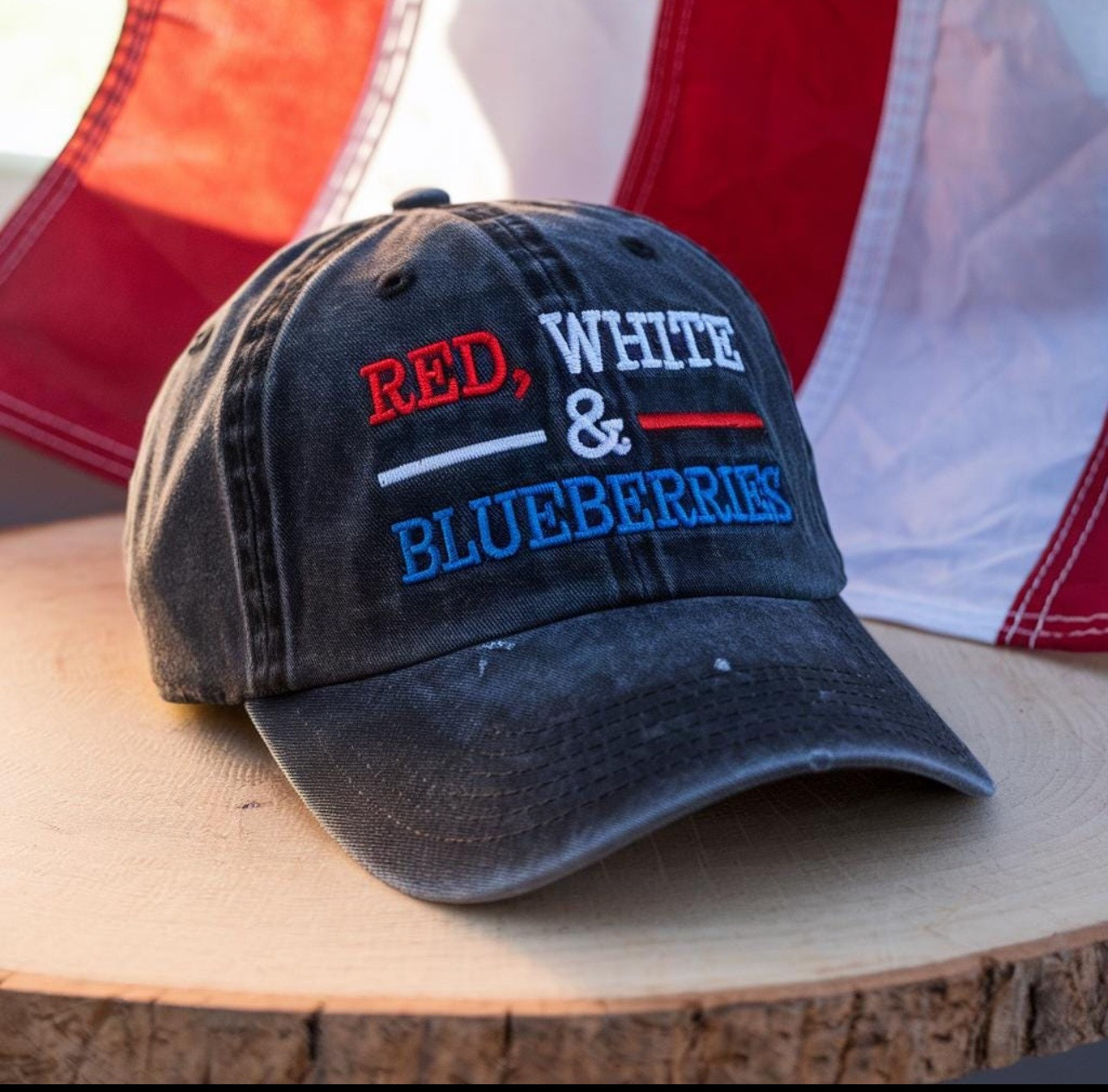 Red, White, & Blueberries ballcap.
🇺🇸 🧢

#LTKHome #LTKSeasonal #LTKootd