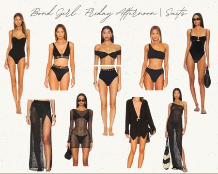 The perfect little black swimsuits & coverups for a girls weekend, bachelorette party, or day out on the boat! 

Revolve
Black swimsuits
Bachelorette Party
Trendy Swimsuits



#LTKstyletip #LTKswim #LTKwedding