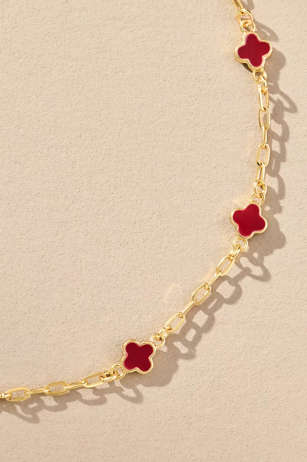 Clover Chain Wrap Bracelet | Anthropologie (US)