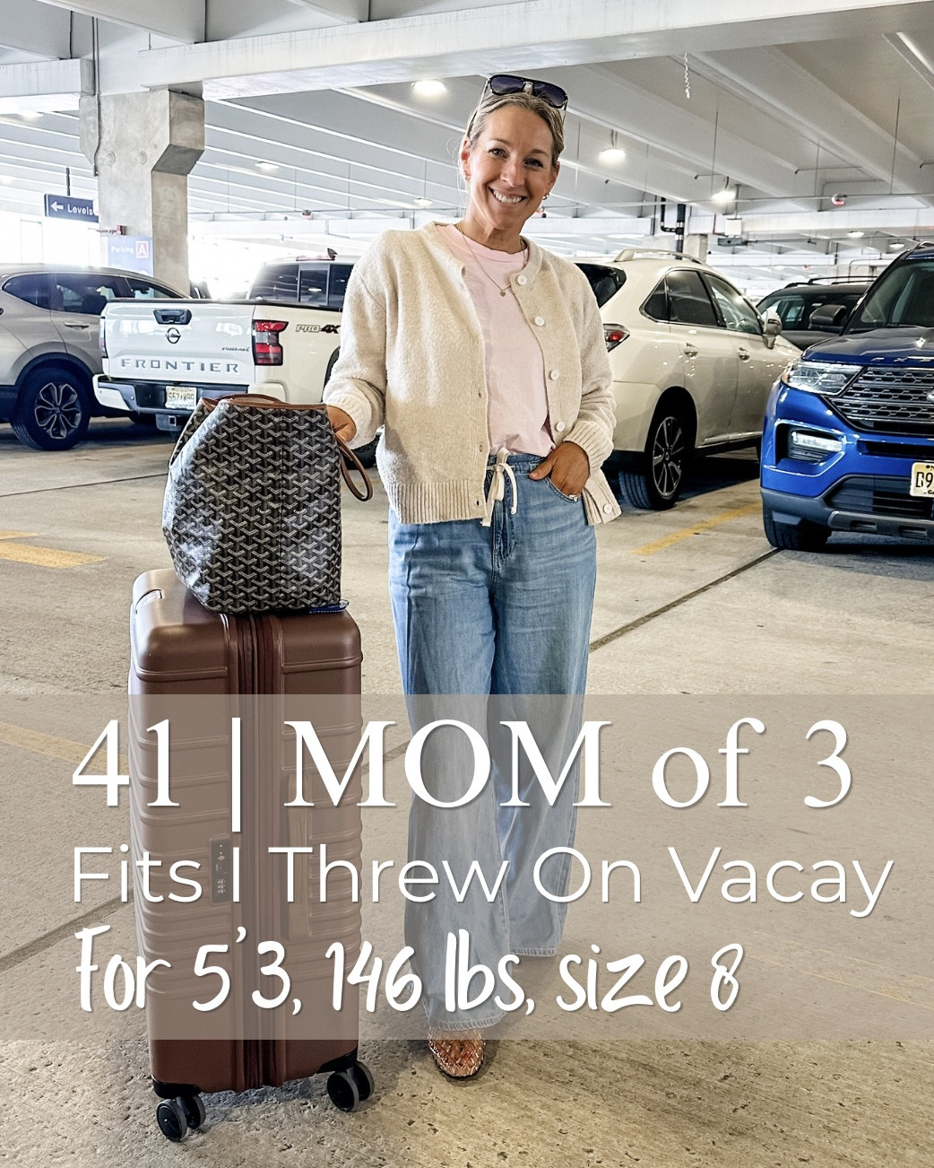 Mediums in mostly everything EXCEPT:
Pink bikini: L top | XL bottoms

#LTKPetite #LTKMidsize #LTKTravel