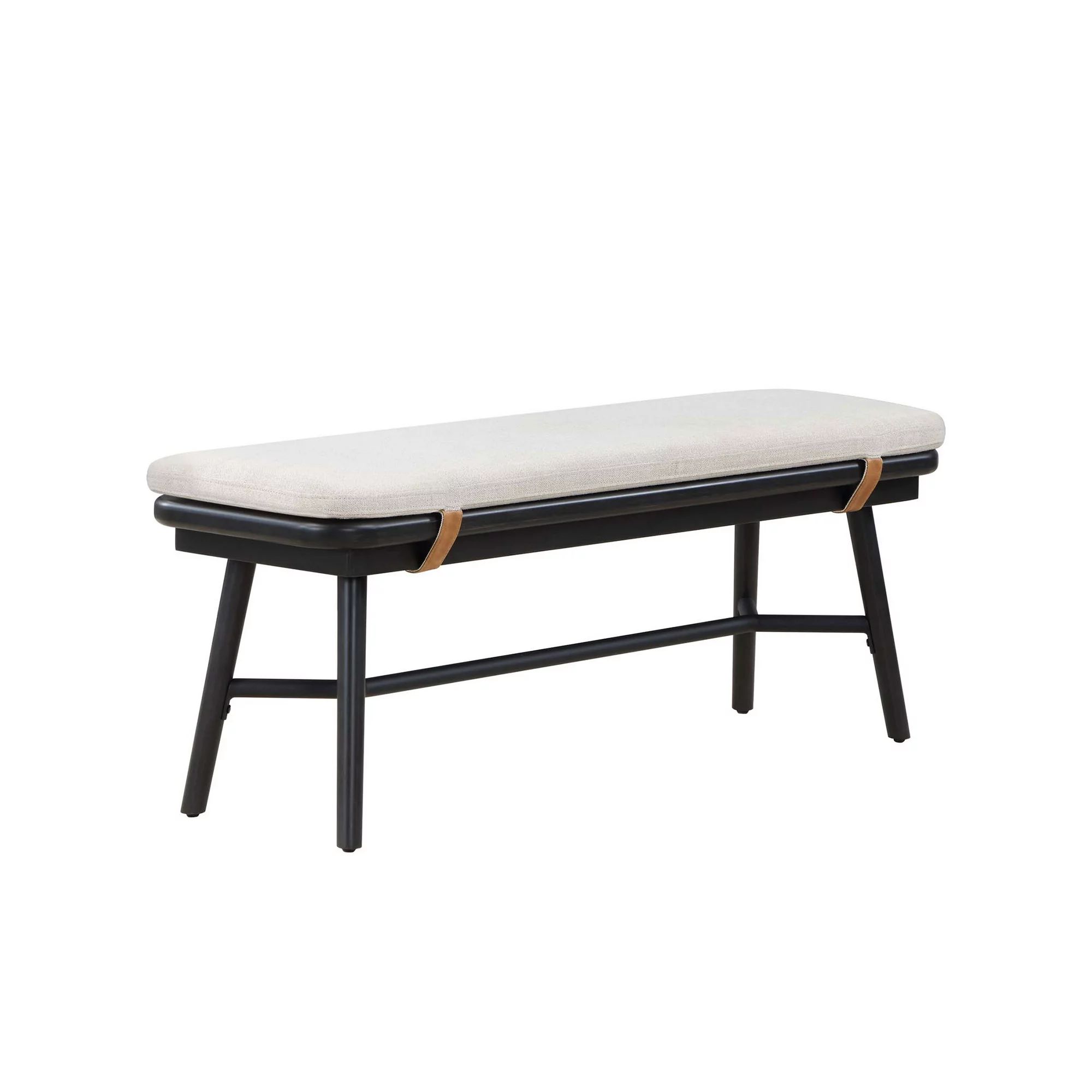 Better Homes & Gardens Springwood Dining Bench, Charcoal Finish | Walmart (US)